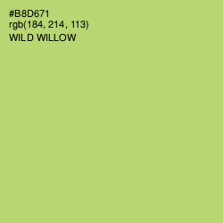 #B8D671 - Wild Willow Color Image